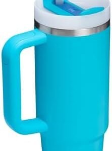 STANLEY Quencher H2.0 Tumbler with Handle and Straw 30 oz | Flowstate 3-Position Lid | Cup Holder Compatible for Travel | Insulated Stainless Steel Cup | BPA-Free | Rose Quartz 2.0