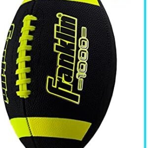 Franklin Sports Youth + Adult Footballs - Extra Grip 1000 Official Size, Junior + Pee Wee Kids - 1 + 12 Packs