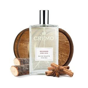 Cremo Cologne For Men - Spice & Black Vanilla Mens Cologne Spray, An Explosion of Vibrant Spices, Dark Woods and Black Vanilla, Multi-Layered Signature Men's Fragrances, 3.4 Fl Oz