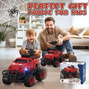 Remote Control Car for Boys 4-7, 1:43 Scale Mini RC Cars for Kids 3-5, RC Truck Christmas Birthday Gift for Toddlers 3 4 5 6 7 8 Year Old Boys (Black)