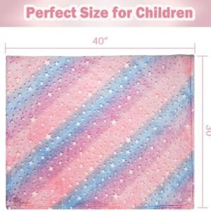 Softan Unicorn Blanket for Girls, Kids Throw Blanket for Boys and Girls Soft Cozy Flannel, Cute Pink Unicorn Blanket for Sofa Couch Bed, Christmas Birthday Gift for Kids Toddler, 50x60 Inches