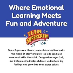 Team Supercrew - Emotions and Powers - 4 Book Box Set (books 1-4): Social Emotional Learning for Kids Ages 2 - 8 | CBT-Inspired Stories to Build Confidence and Manage Emotions