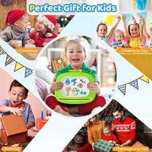 Kikidex Magnetic Drawing Board, Toddler Girl Toys for 1-2 Year Old, Doodle Board Pad Learning and Educational Toys for 1 2 3 Year Old Baby Kids Birthday Gift(Light Blue)