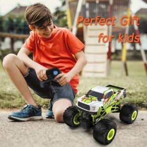 1:16 Scale RC Monster Truck - 2.4GHz All Terrain Car for Kids 4-12, 20 Km/h Off Road RC Truck, Christmas or Birthday Gift