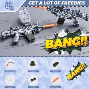 Electric Gel Ball Blaster Toys-Eco-Friendly Splatter Ball Blaster,Automatic Outdoor Games Toys for Activities Team Game(Green)