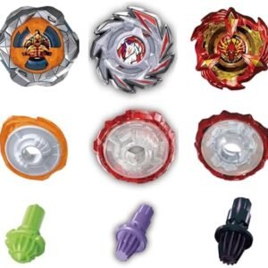 Bey Battling Blades Spinning Tops, Battle Gyro Top Set, Burst Battling Stadium, Two Way Launchers Grip Starter, Great Gifts for Children Age 6+ (12 Set Toolbox)