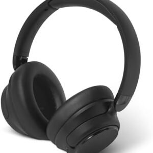 Amazon Basics Hybrid Active Noise Cancelling Headphones, 35 Hours Playtime with ANC on and 45 Hours with ANC Off, Wireless, Over Ear Comfortable Fit, Bluetooth, One Size, Black : Electronics