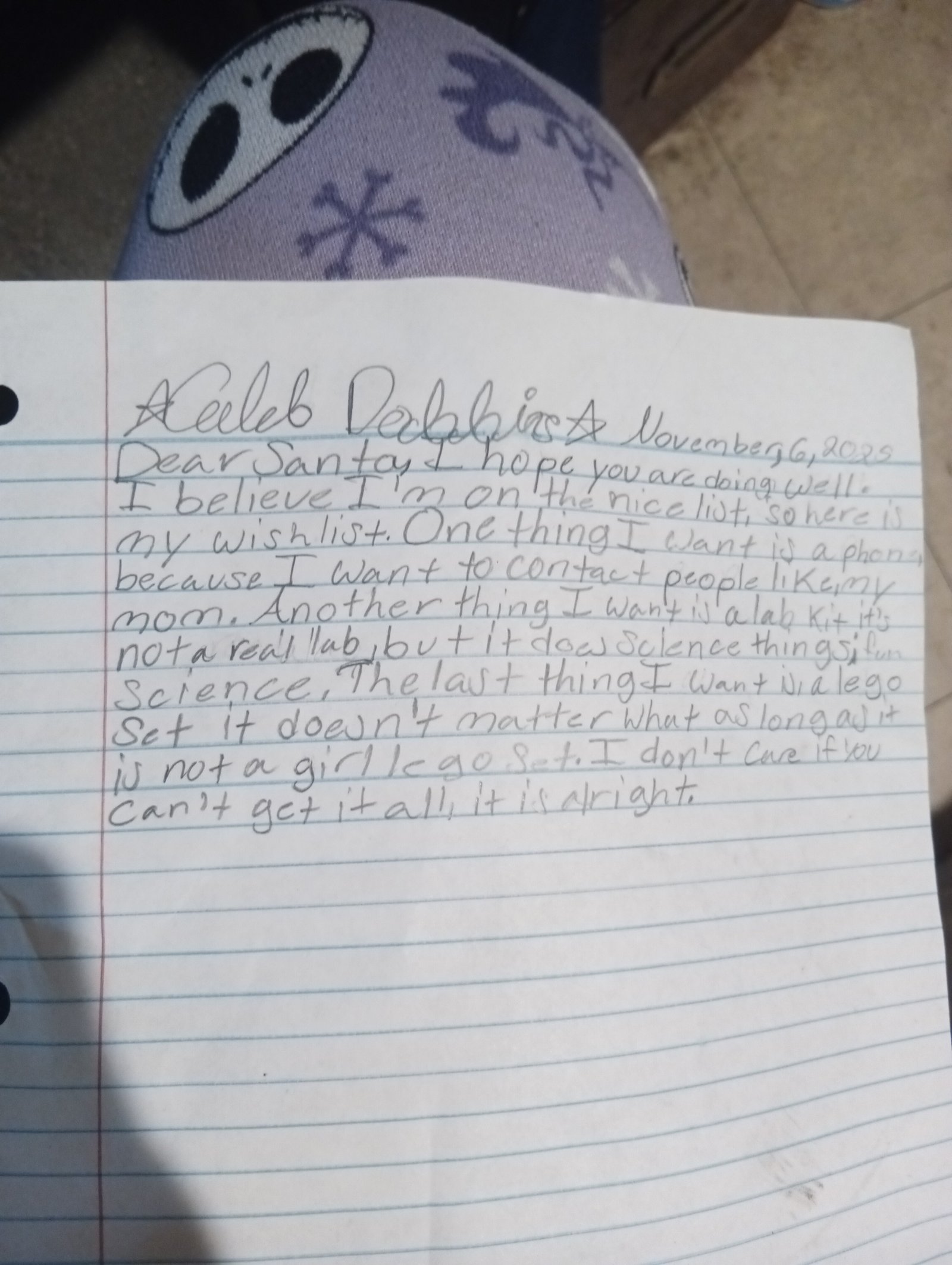 Letter