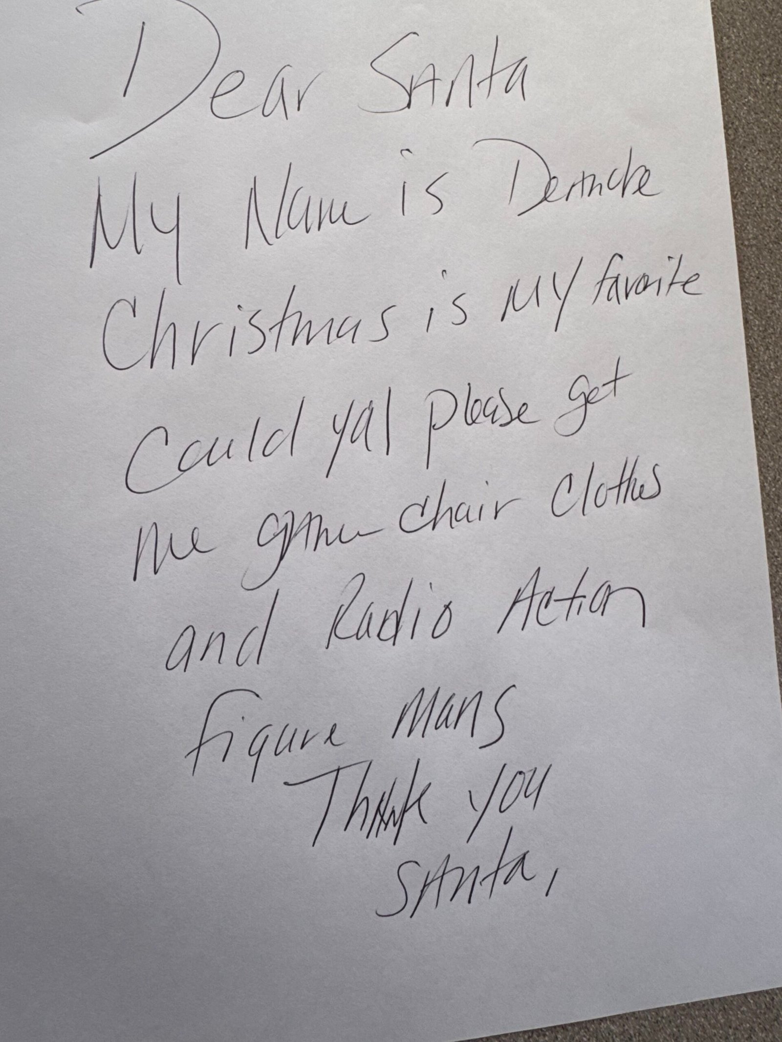 Letter